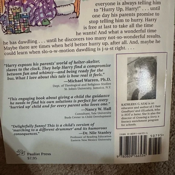 Hurry up, Harry! Children’s book! New! - Picture 9 of 9